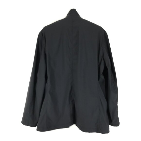 Eddie Bauer Travex Voyager Travel Blazer Men's Size 46 Black Outdoor Business - Picture 6 of 11